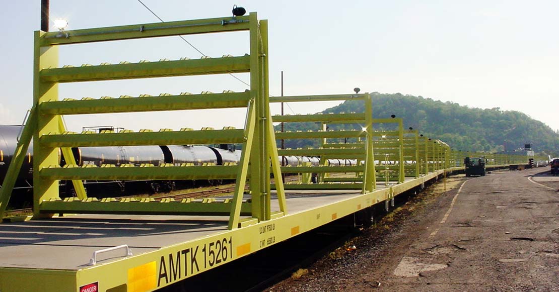 27 Railcar Rail Transport Train